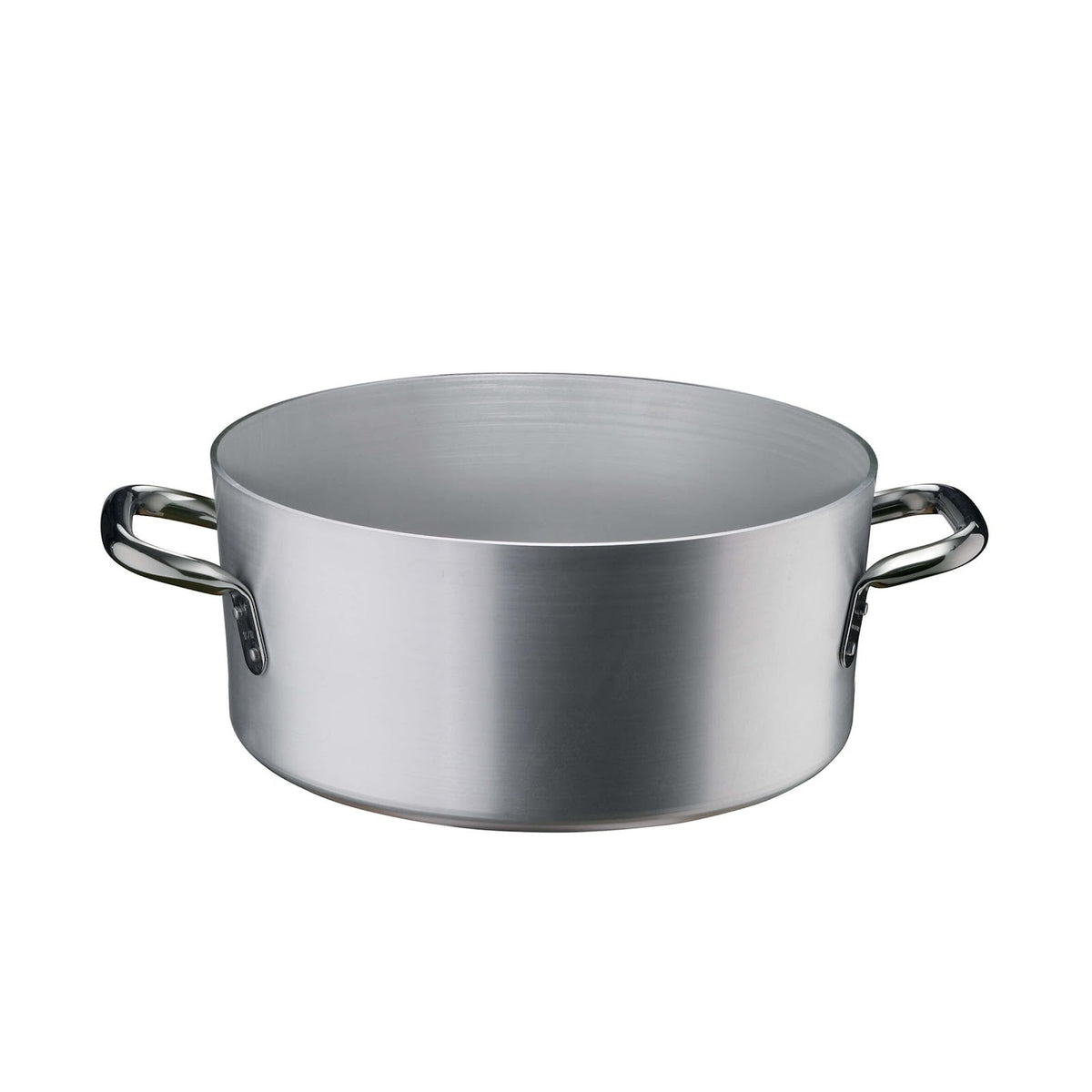 Pinti Tender Casseruola Bassa Alluminio 2 Manici Ø 32 cm 7,5 Litri