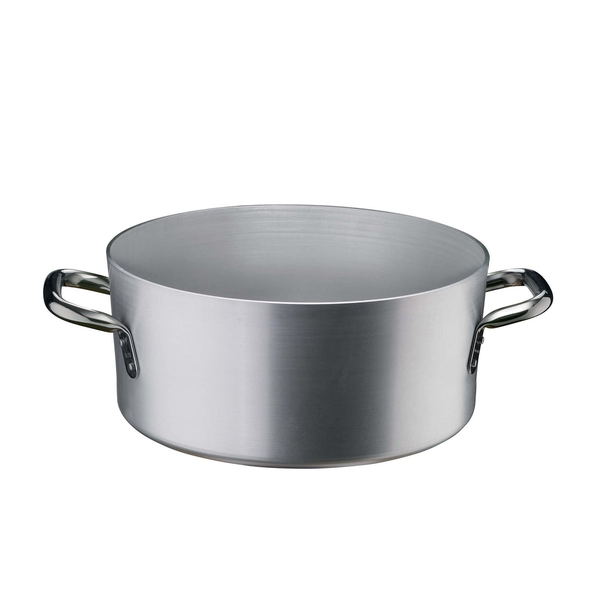 Pinti Tender Casseruola Bassa Alluminio 2 Manici Ø 40 cm 15,5 Litri