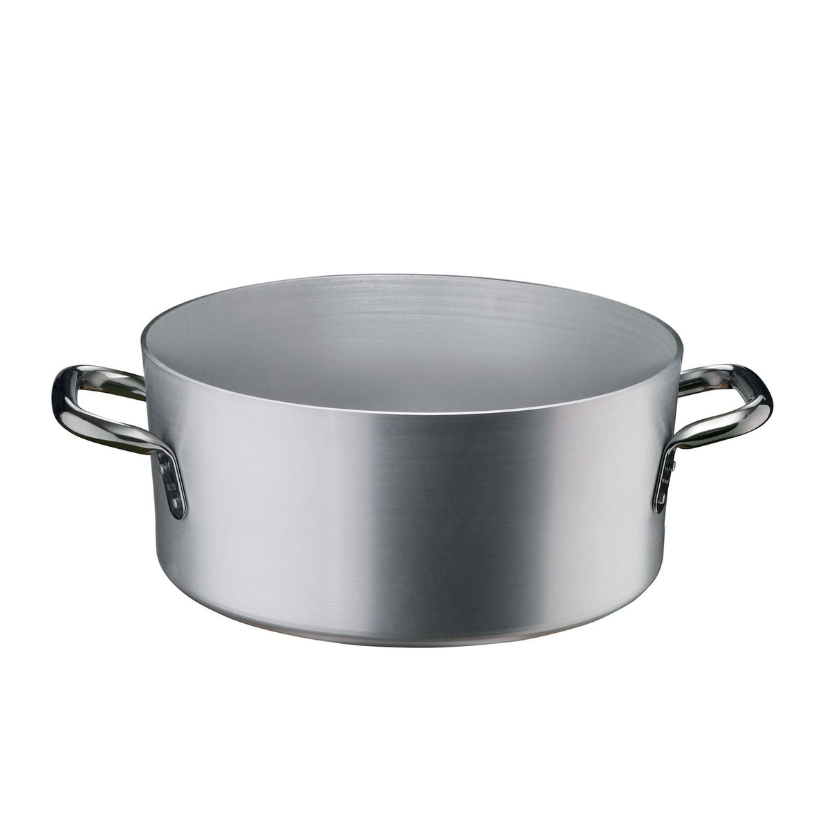 Pinti Tender Casseruola Bassa Alluminio 2 Manici Ø 45 cm 22,8 Litri