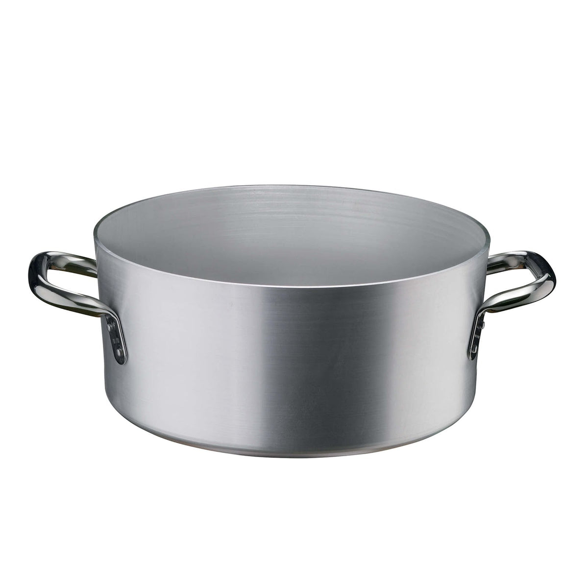 Pinti Tender Casseruola Bassa Alluminio 2 Manici Ø 50 cm 32 Litri