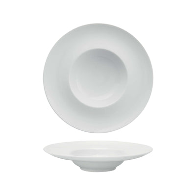 Gural Athens Piatto Pasta in Porcellana Bianca 27 cm 6 Pezzi