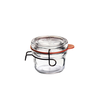Lock Eat Barattolo in Vetro con Tappo e Guarnizione 12,5 cl 24 Pezzi