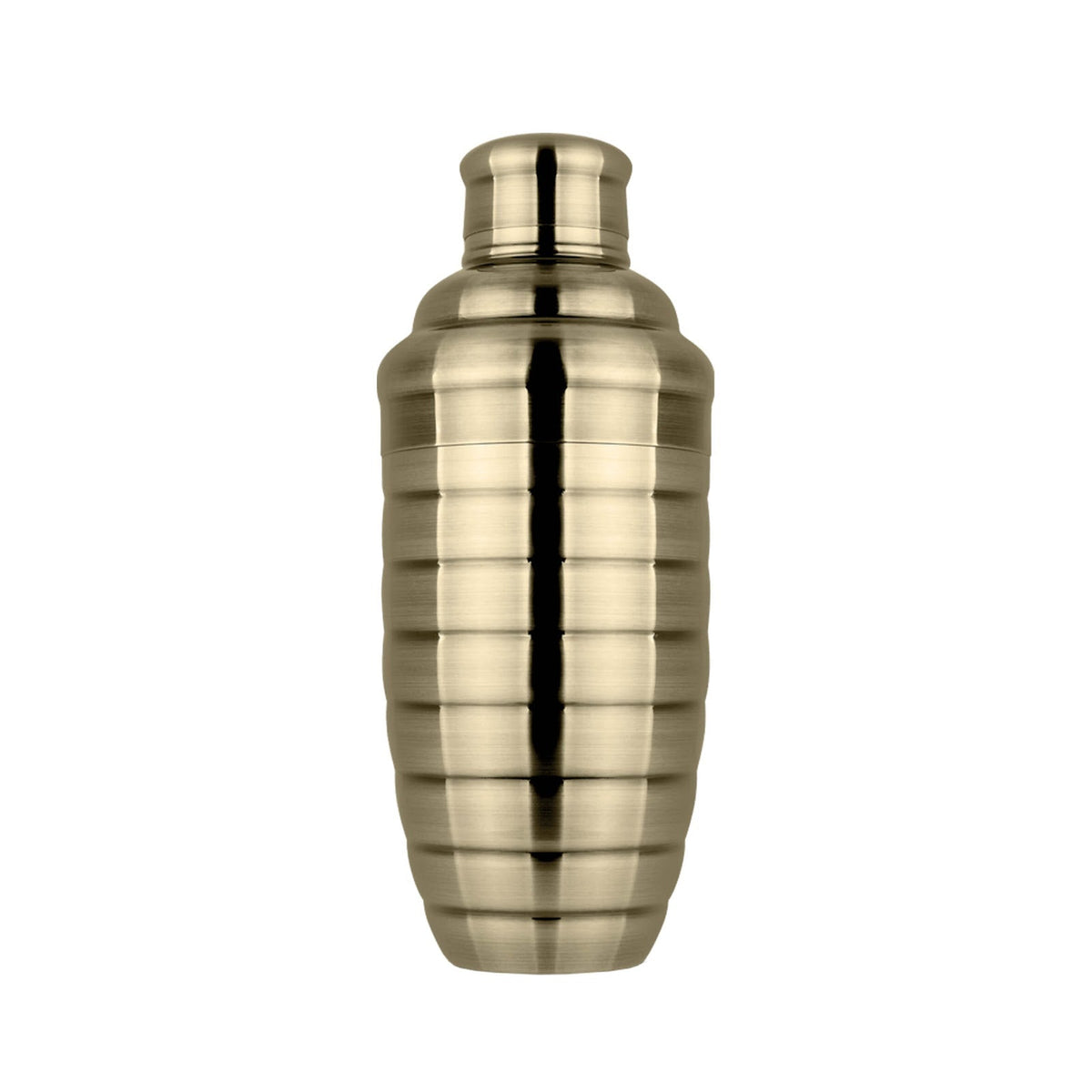 Shaker Cobbler Bomber Acciaio Inox Placcato Bronzo 50 cl