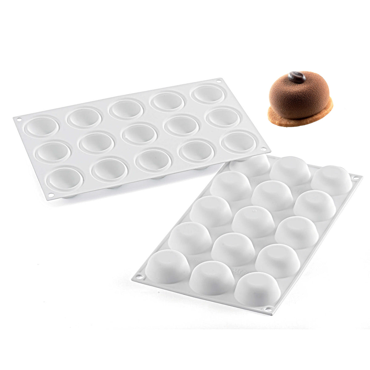 Stampo in Silicone Microflex Globe 15 Forme 4,5 cm