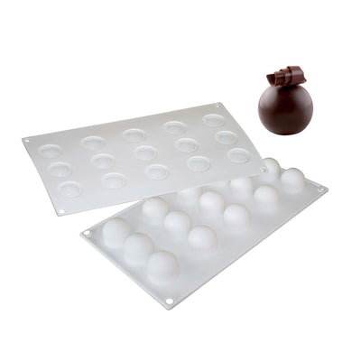 Stampo in Silicone Microflex Mini Truffles 15 Forme 3,2 cm