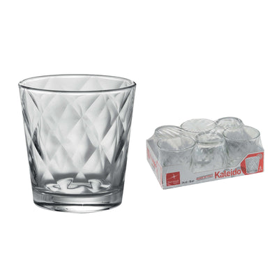 Bormioli Rocco Kaleido Bicchiere Acqua in Vetro 24 cl 6 Pezzi