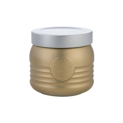 Bormioli Rocco Officina 1825 Barattolo in Vetro Decorato Tappo Oro 75 cl 6 Pezzi