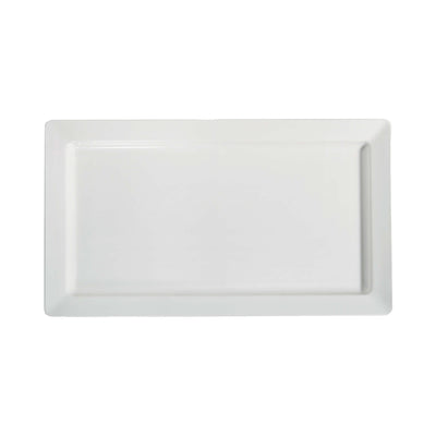 Tognana Vassoio Rettangolare con Falda in Melamina Bianca 70x30 cm H5