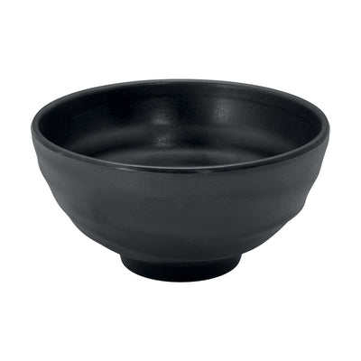 Tognana Coppetta Tonda con Piede Melamina Nera 18,9 cm 6 Pezzi