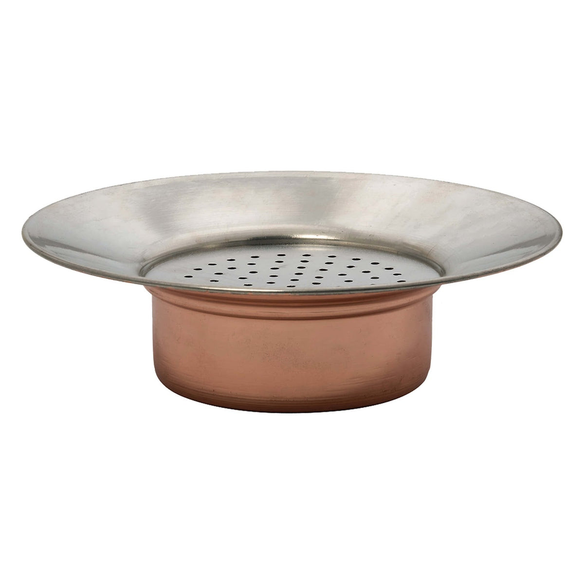 Colafritto Rame Stagnato Martellato 22 cm H 6,5