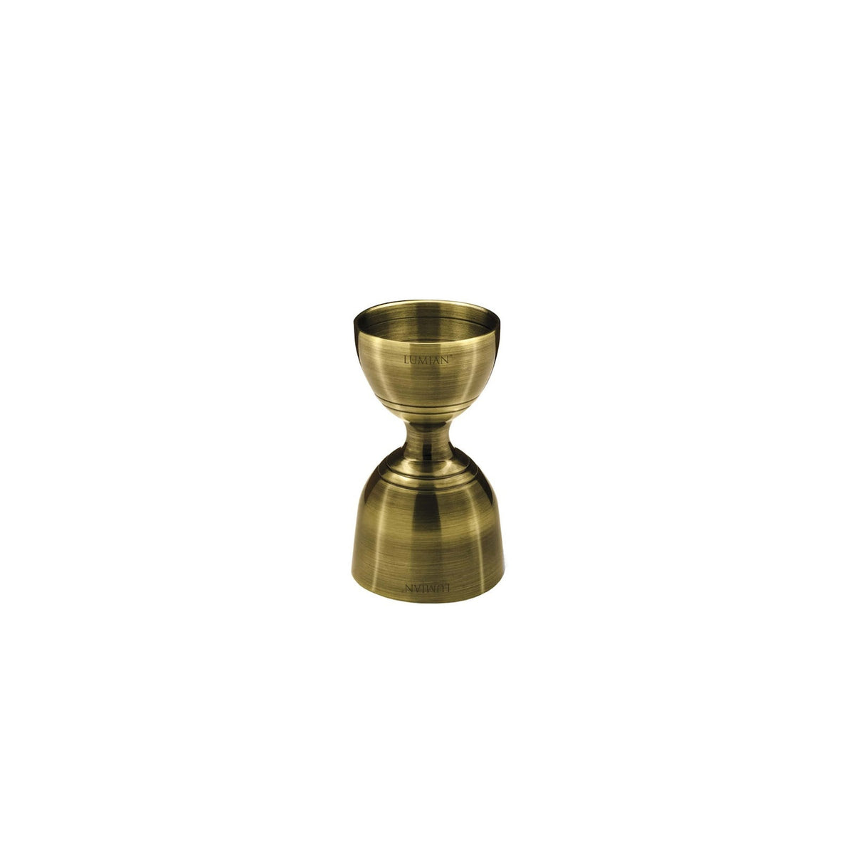 Misurino Cocktail Giove Doppio Acciaio Inox Bronzo 3/6 cl