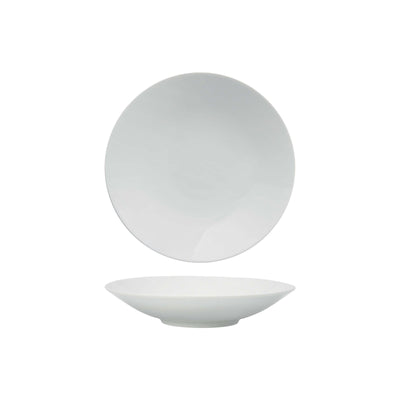 Gural Athens Piatto Fondo Coupe Porcellana Bianca 23 cm 12 Pezzi