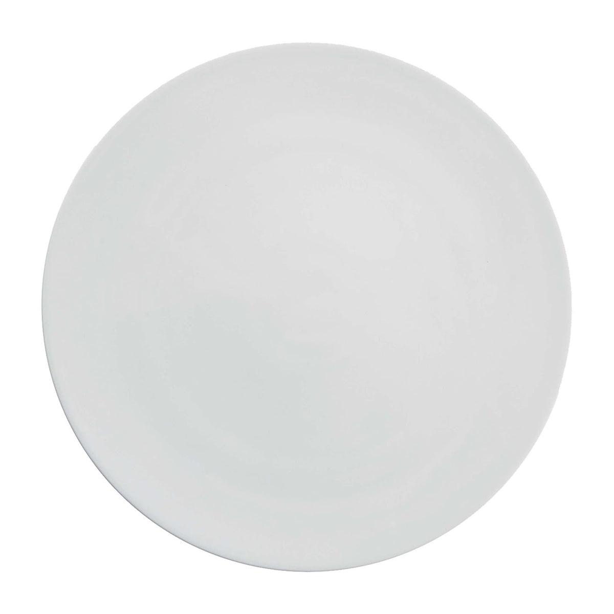 Gural Athens Piatto Piano Flat Porcellana Bianca 32 cm 6 Pezzi