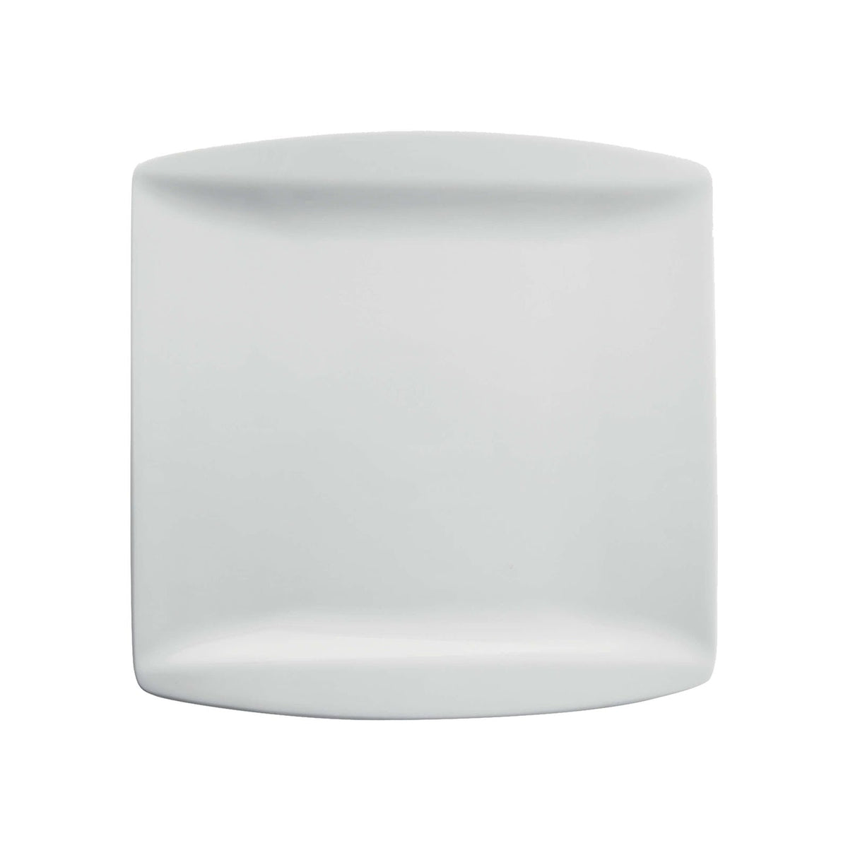 Gural Napoli Piatto Quadrato Porcellana Bianca 24x24 cm 12 Pezzi