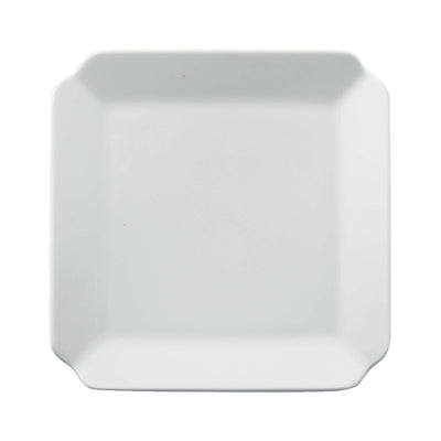 Gural Napoli Piatto Quadrato Gourmet Porcellana Bianca 30x30 cm 6 Pezzi