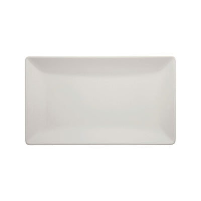 Tokyo Vassoio Rettangolare Stoneware Bianco Opaco 30x20 cm 6 Pezzi