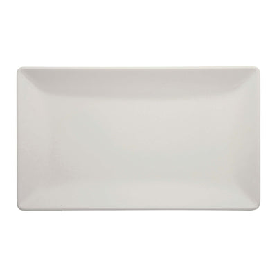 Tokyo Vassoio Rettangolare Stoneware Bianco Opaco 34x22 cm 6 Pezzi