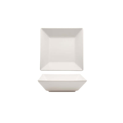 Tokyo Coppetta Quadrata Stoneware Bianco Opaco 13x13 cm 6 Pezzi
