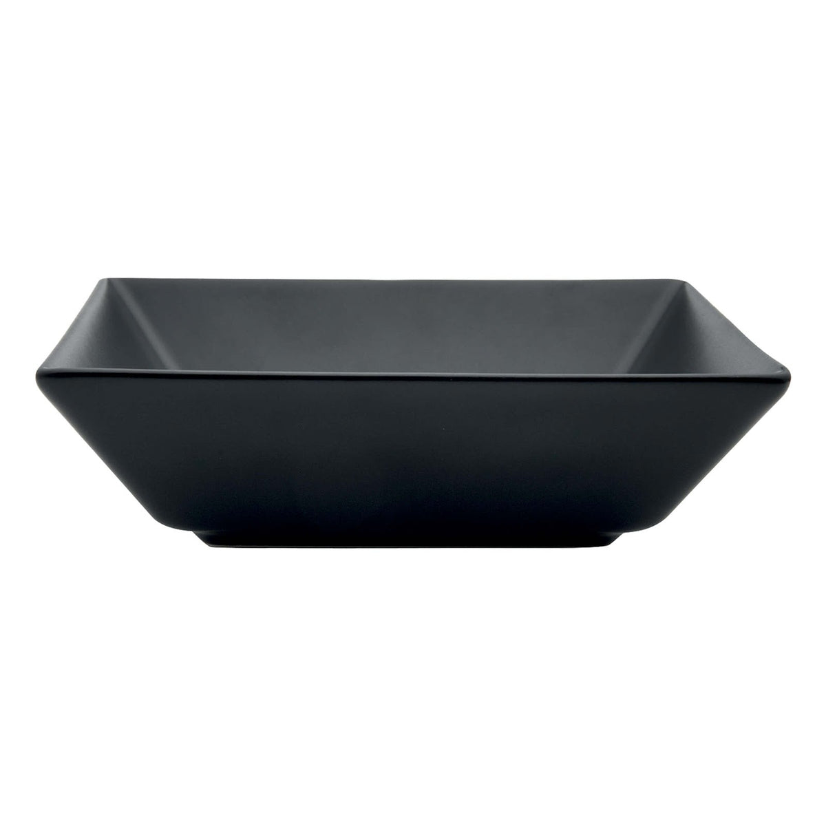 Tokyo Coppetta Quadrata Stoneware Nero Opaco 13x13 cm 6 Pezzi