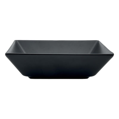 Tokyo Coppetta Quadrata Stoneware Nero Opaco 13x13 cm 6 Pezzi