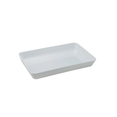 Pirofila Rettangolare GN 1/2 in PBT Bianca 32,5x26,5 cm H 6,5 cm