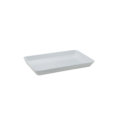 Pirofila Rettangolare GN 1/4 in PBT Bianca 26,5x16,2 cm H 6,5 cm