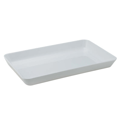Pirofila Rettangolare Bianca in PBT GN 1/1 H 6,5 cm
