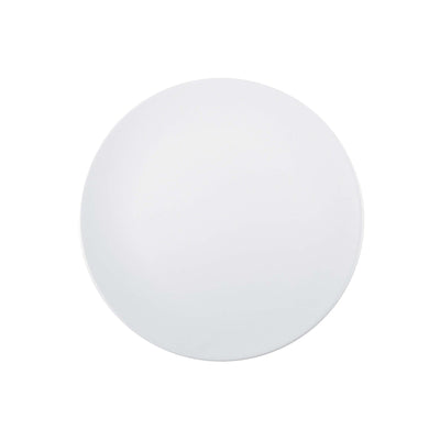 Monaco Piatto Frutta in Stoneware Bianco Opaco 20 cm 6 Pezzi