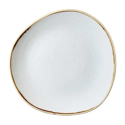 Churchill Stonecast Bianco Puntinato Organic Piatto Piano Ø 28,6 cm 12 Pezzi