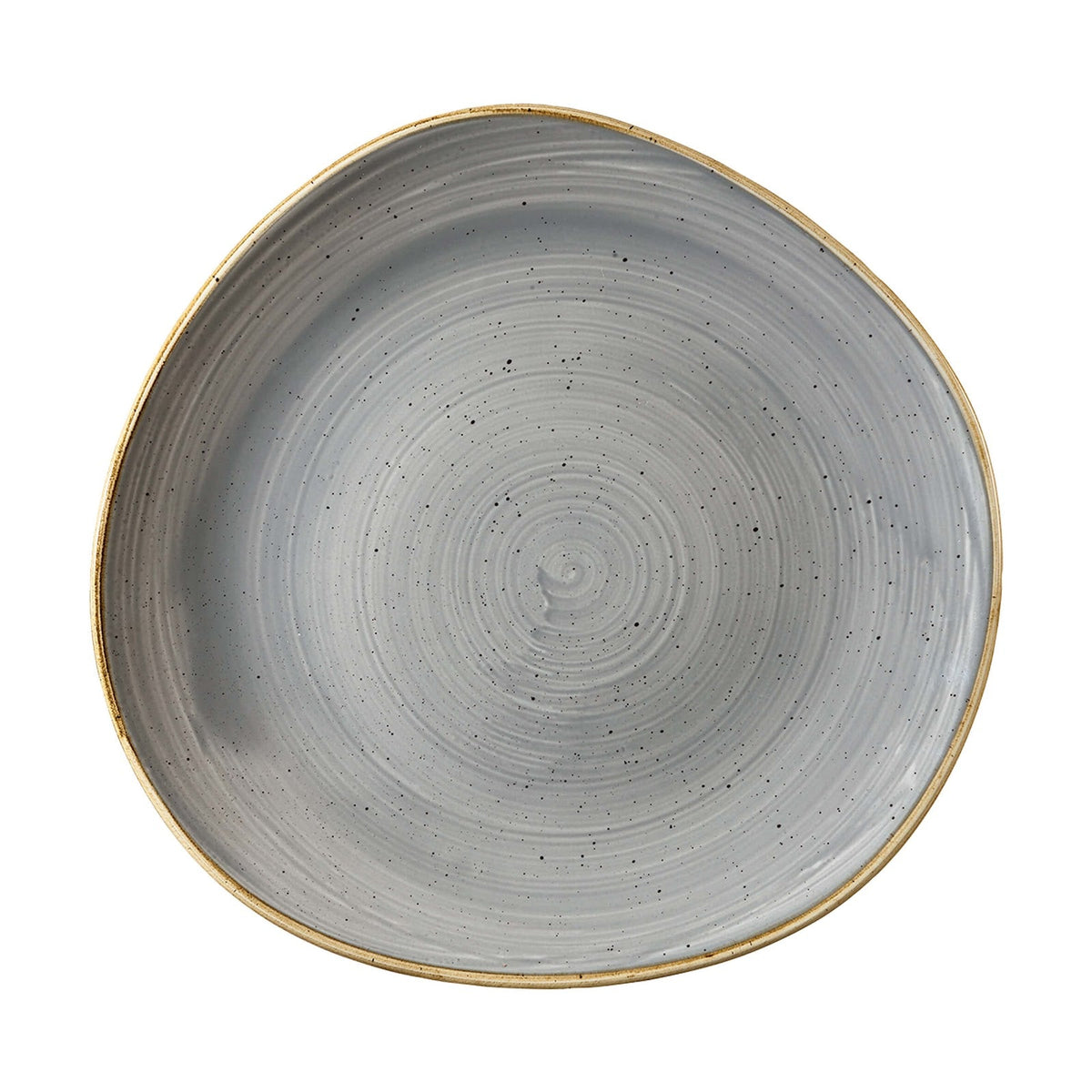 Churchill Stonecast Grigio Puntinato Organic Piatto Piano Ø 28,6 cm 12 Pezzi