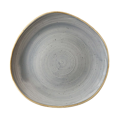 Churchill Stonecast Grigio Puntinato Organic Piatto Piano Ø 28,6 cm 12 Pezzi