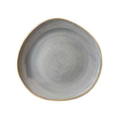 Churchill Stonecast Grigio Puntinato Organic Piatto Piano Ø 26,4 cm 12 Pezzi