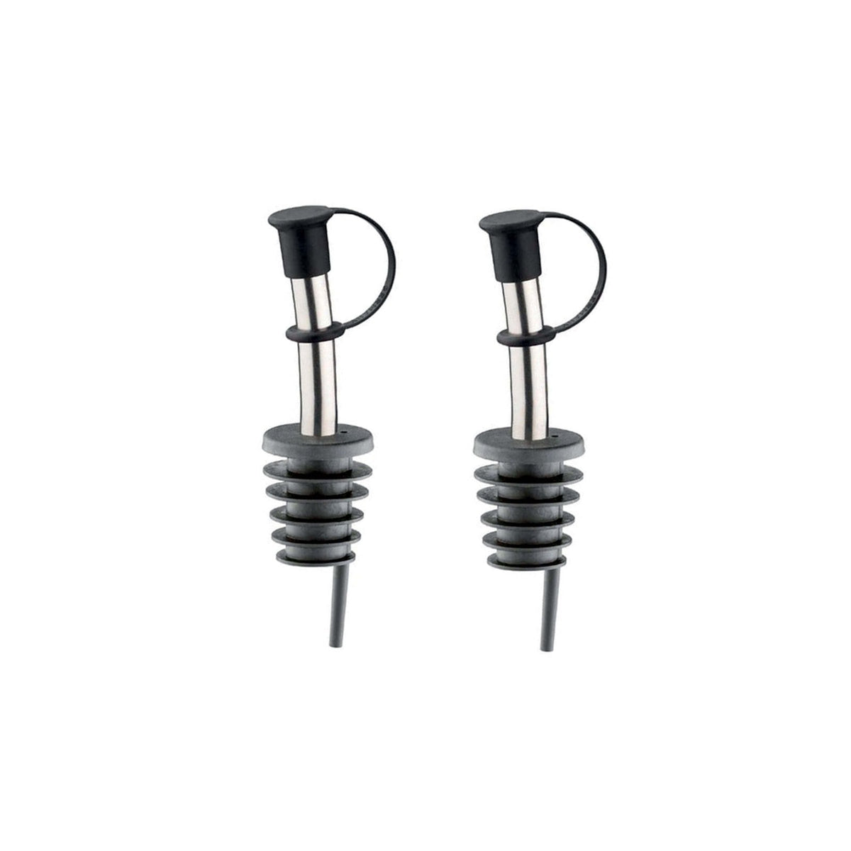 Tappo Versatore con Cappuccio per Olio e Aceto Set 2 Pezzi