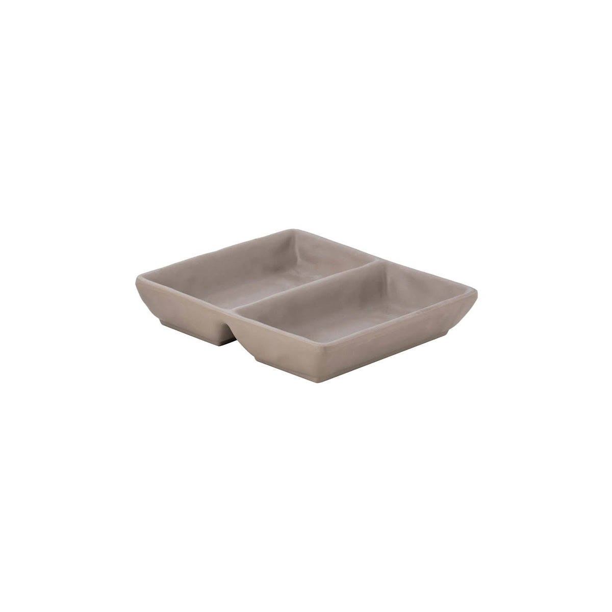 Buffet Coppetta 2 Scomparti in Melamina Tortora cm 14x14 H 3 12 Pezzi