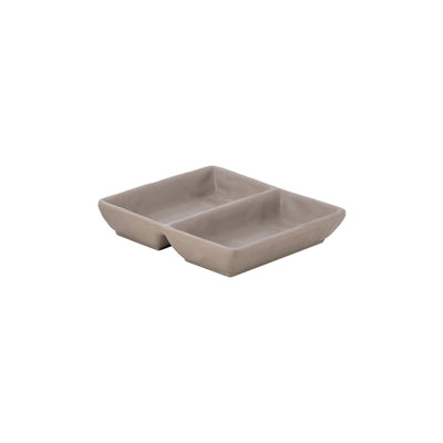 Buffet Coppetta 2 Scomparti in Melamina Tortora cm 14x14 H 3 12 Pezzi