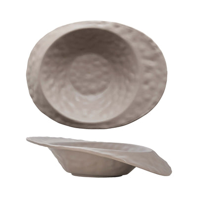 Buffet Piatto Pasta in Melamina Tortora cm 30x22 6 Pezzi