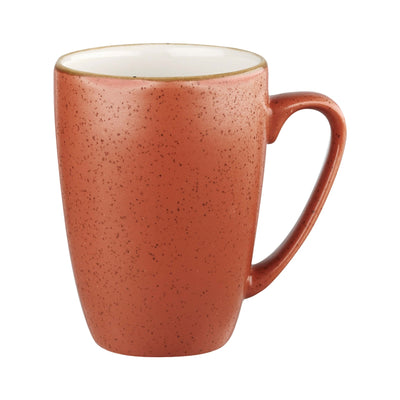 Churchill Stonecast Arancio Mattone Tazza Mug 34 cl 12 Pezzi