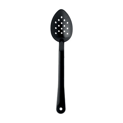 Cucchiaione da Servizio Forato Nero in Policarbonato 33 cm
