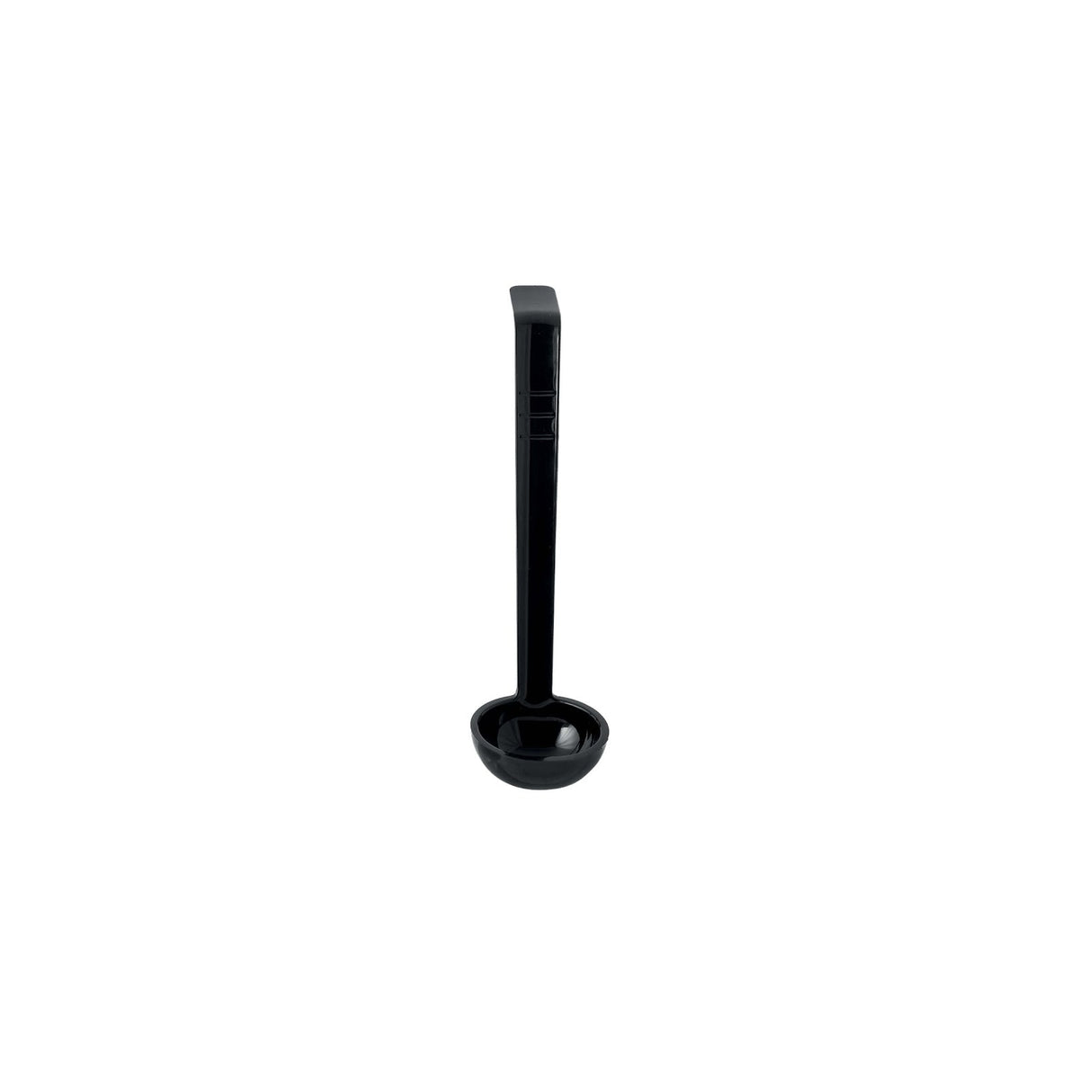 Mestolo da Servizio Nero in Policarbonato 2,5 cl 21,6 cm