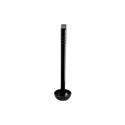 Mestolo da Servizio Nero in Policarbonato 3 cl 26,8 cm