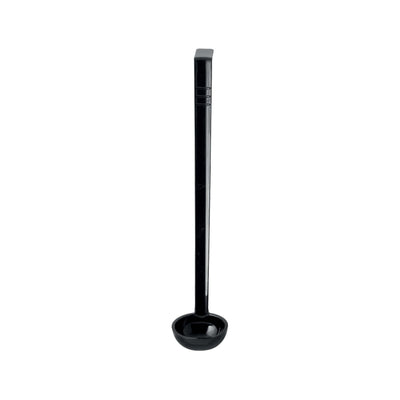 Mestolo da Servizio Nero in Policarbonato 3 cl 33 cm