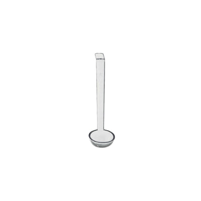 Mestolo da Servizio Trasparente in Policarbonato 2,5 cl 21,6 cm