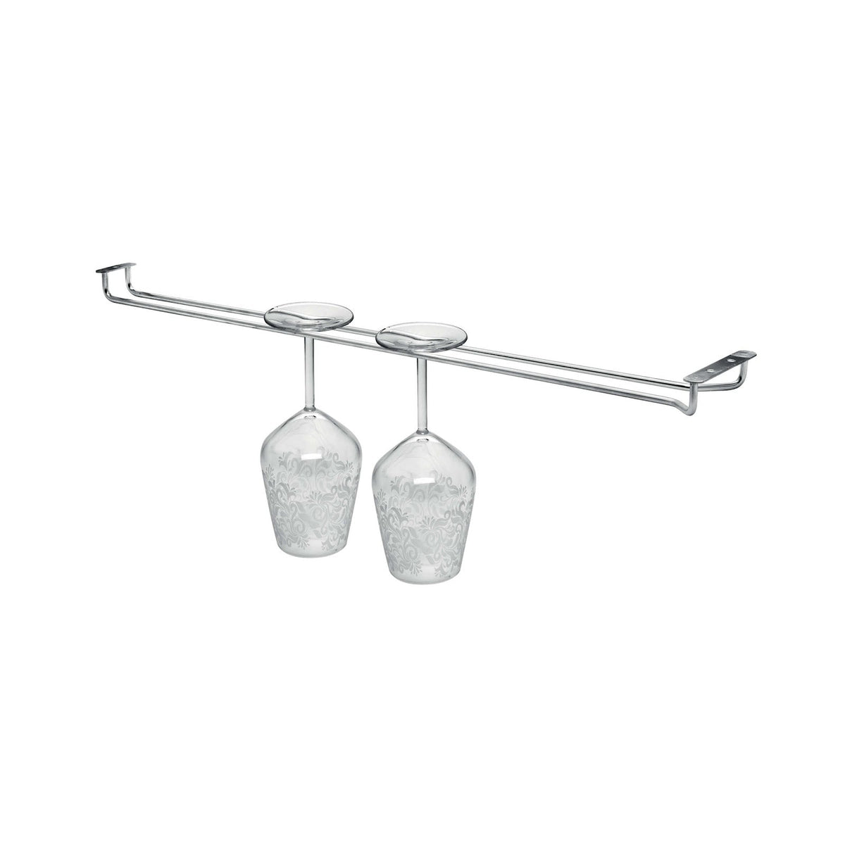 Supporto Appendi Calici in Acciaio Inox 41 cm