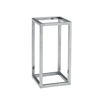 Alzata Buffet Inox Quadrata 12x12 cm H 24