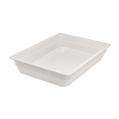 Vasca Gastronorm GN 1/1 in Melamina Bianca 52,7x32,5 cm H 10 cm