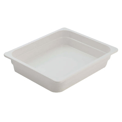 Vasca Gastronorm GN 1/2 in Melamina Bianca 32,5x26,5 cm H 6,5 cm