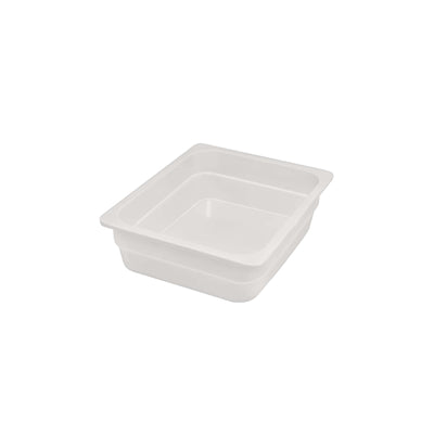 Vasca Gastronorm GN 1/2 in Melamina Bianca 32,5x26,5 cm H 10 cm