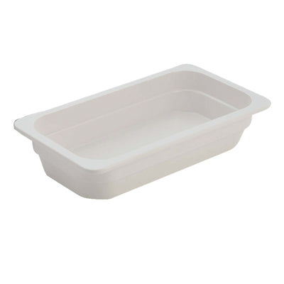 Vasca Gastronorm GN 1/3 in Melamina Bianca H 6,5 cm