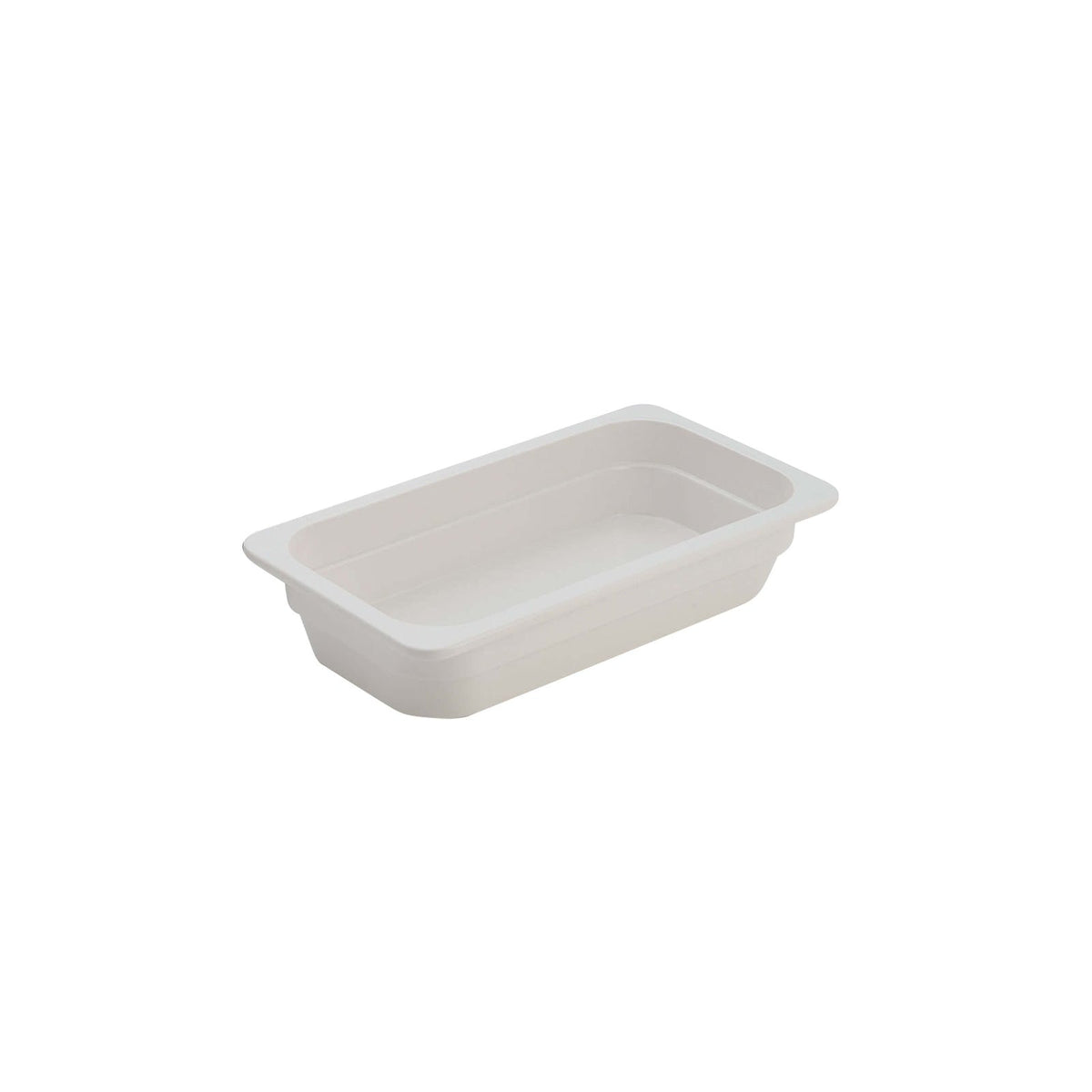 Vasca Gastronorm GN 1/3 in Melamina Bianca H 10 cm