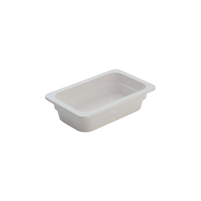 Vasca Gastronorm GN 1/4 in Melamina Bianca H 10 cm